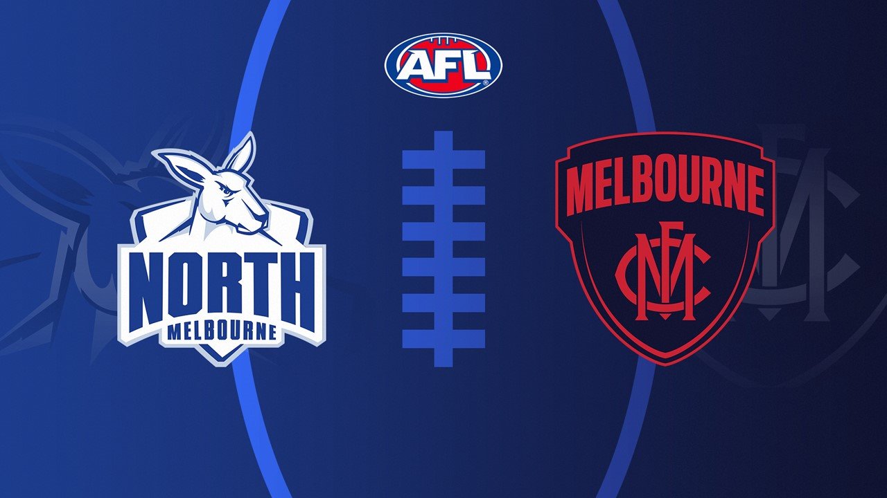 North Melbourne Football Club vs Melbourne Football Club poster