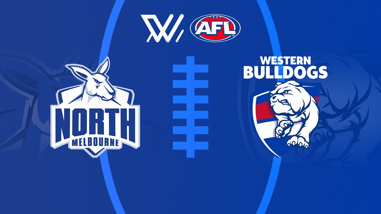North Melbourne Kangaroos Women vs Western Bulldogs Bulldogs Women poster