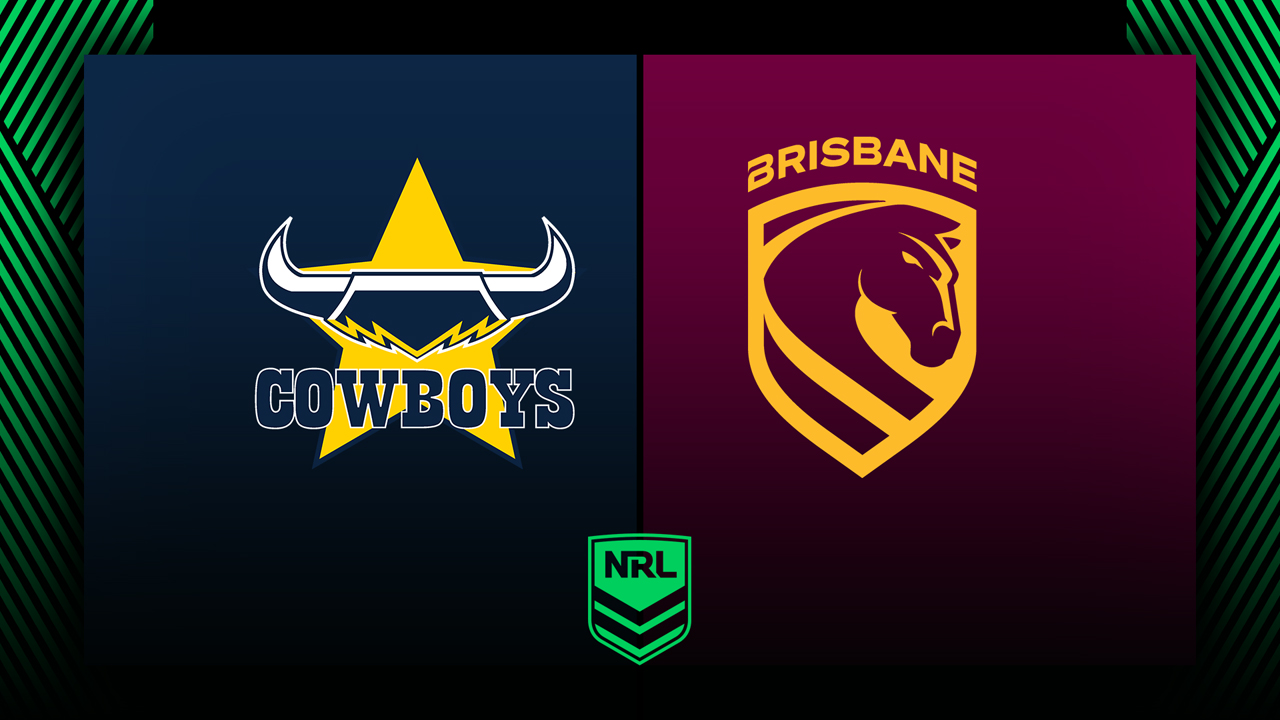 North Queensland Cowboys vs Brisbane Broncos poster