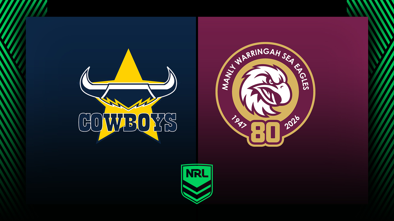 North Queensland Cowboys vs Manly Sea Eagles poster