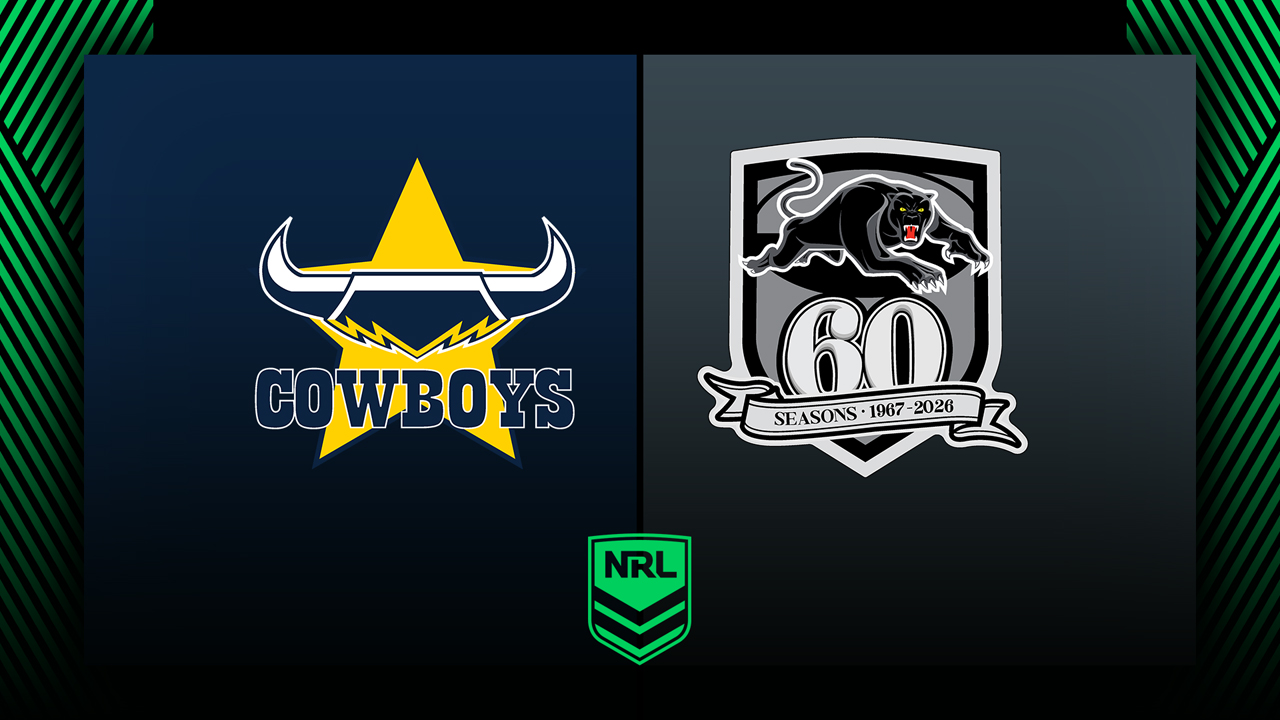North Queensland Cowboys vs Penrith Panthers poster