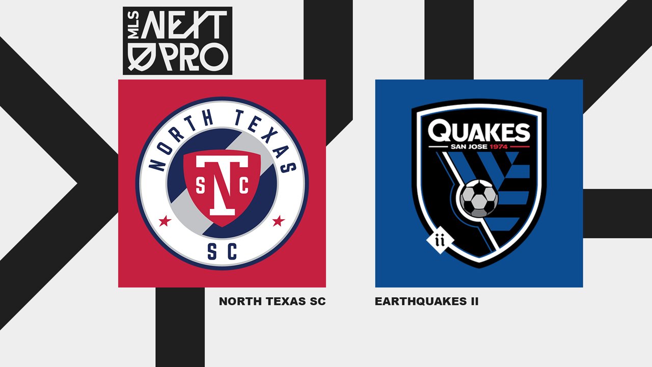 North Texas SC vs San Jose Earthquakes II poster