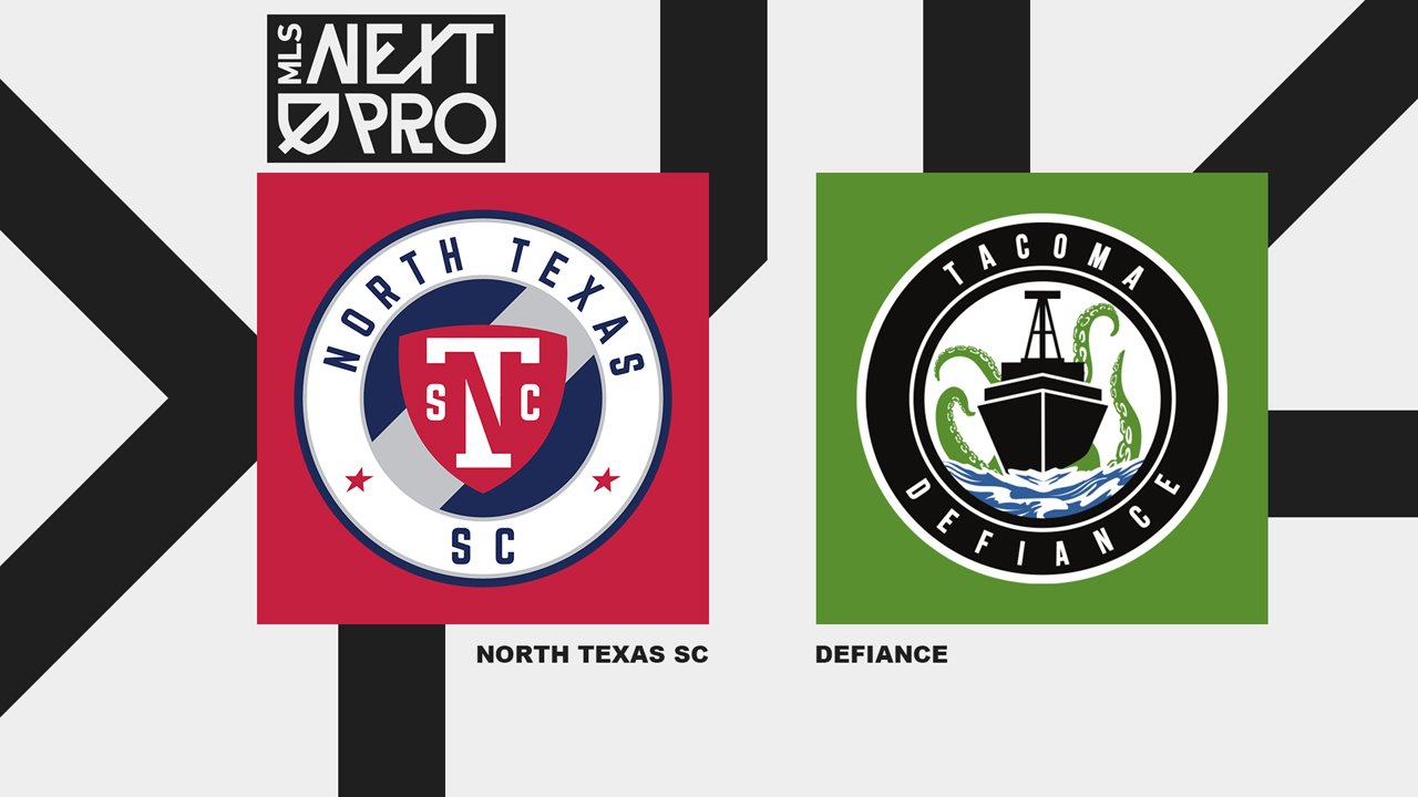 North Texas SC vs Tacoma Defiance poster