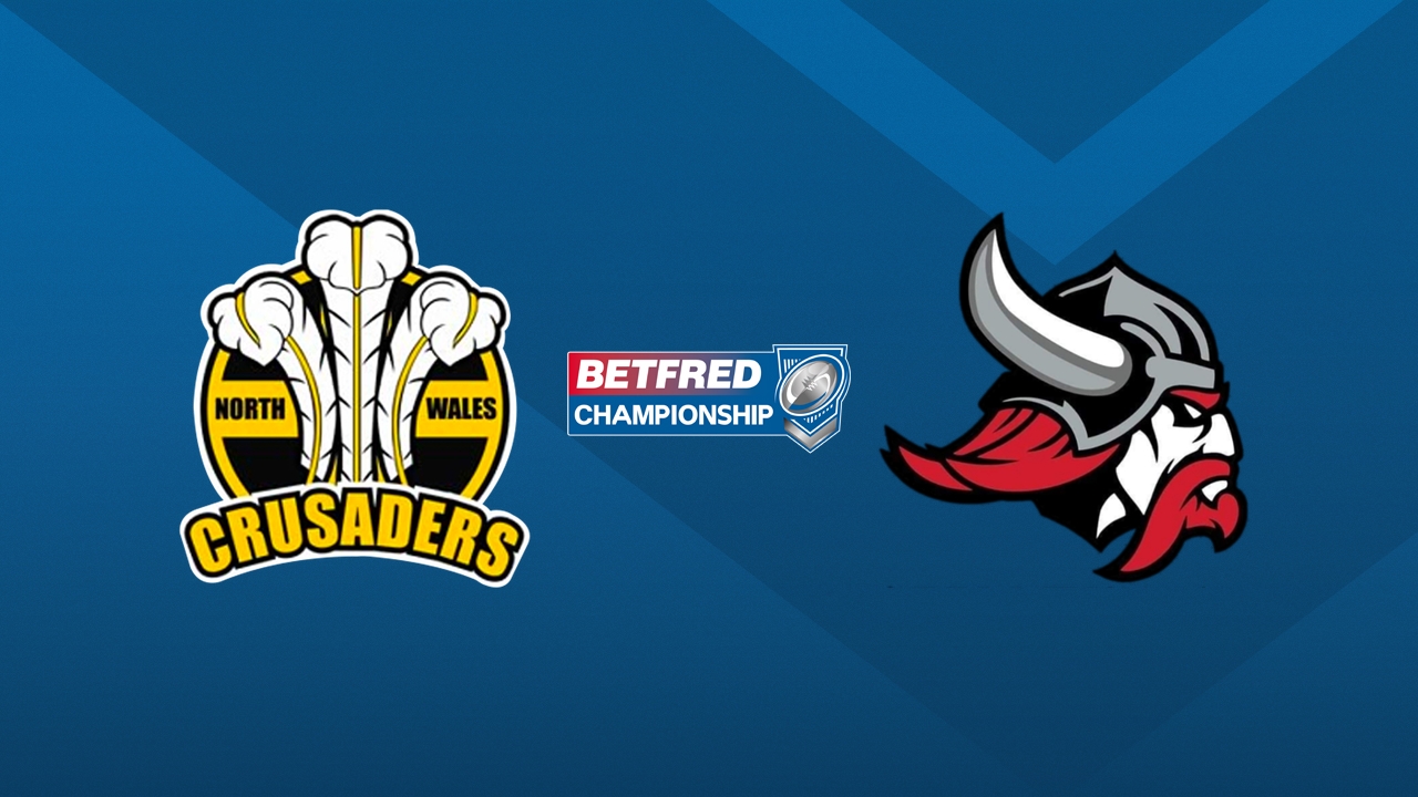 North Wales Crusaders vs Goole Vikings poster