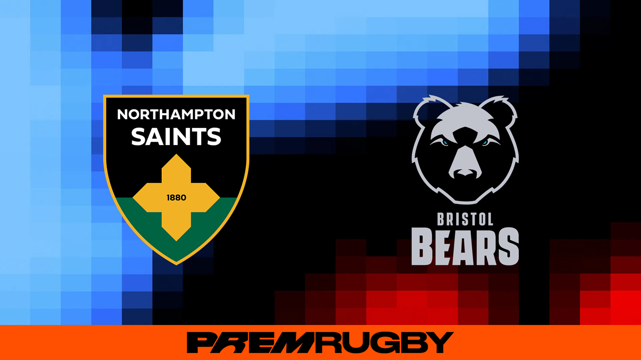 Northampton Saints vs Bristol Bears poster