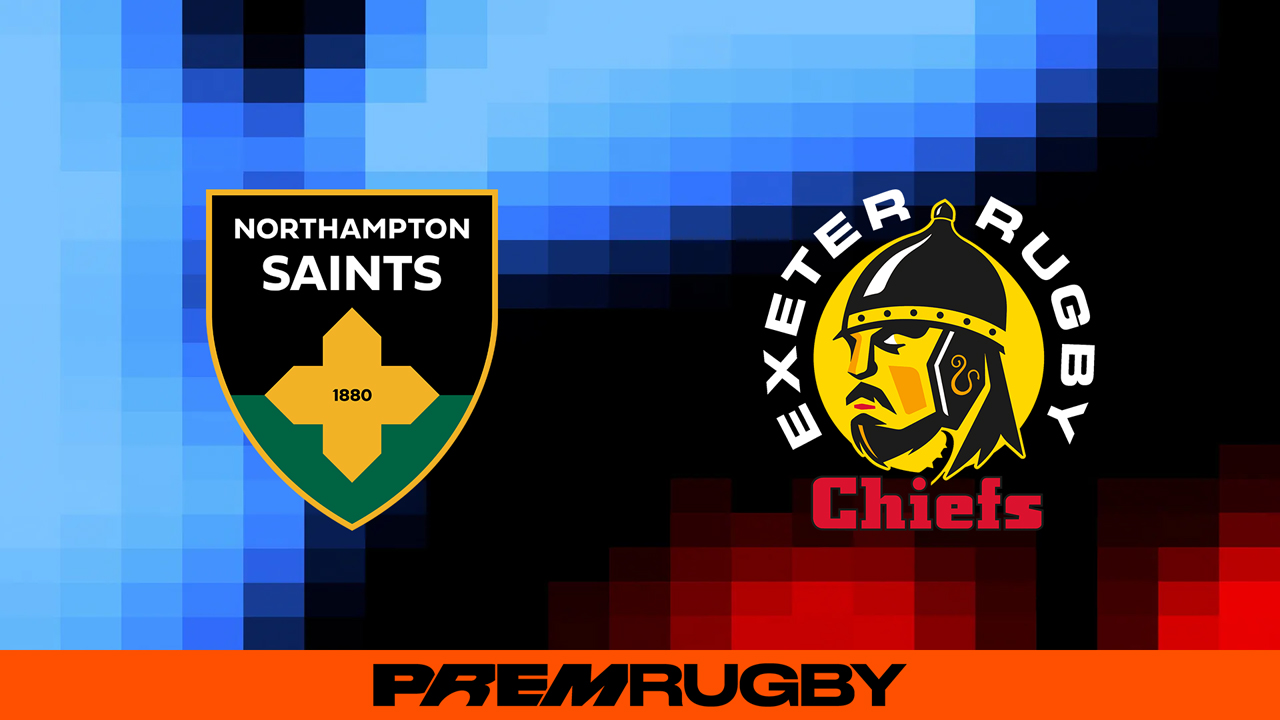 Northampton Saints vs Exeter Chiefs poster