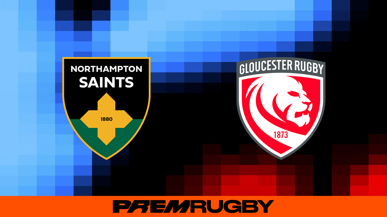 Northampton Saints vs Gloucester poster