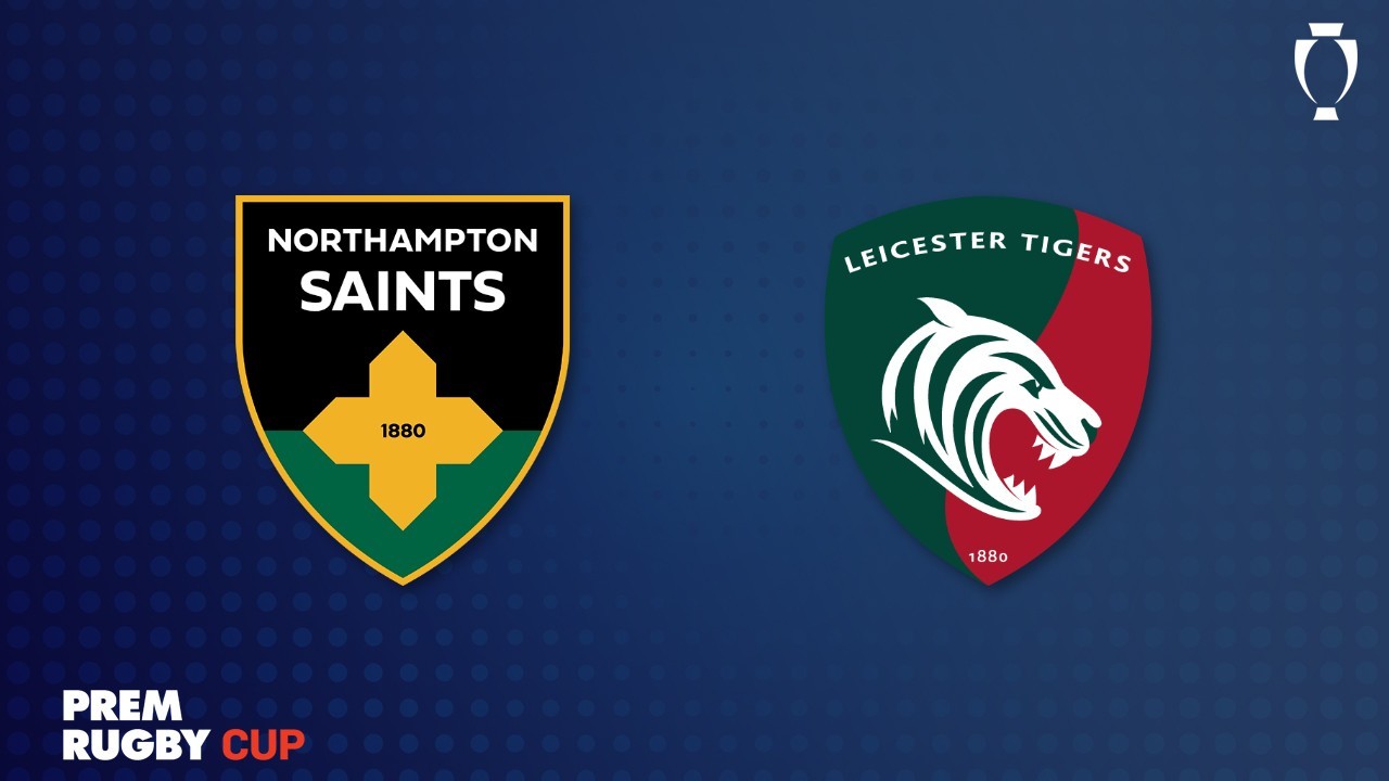 Northampton Saints vs Leicester Tigers poster