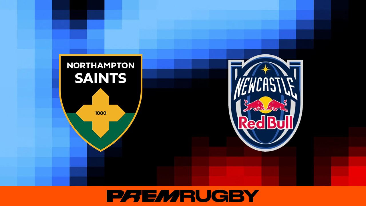 Northampton Saints vs Newcastle Red Bulls poster