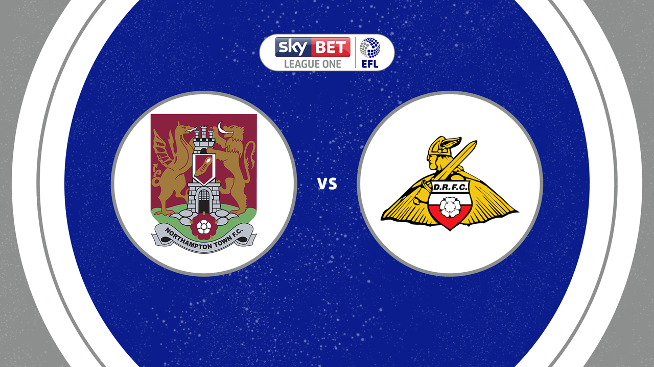 Northampton Town vs Doncaster Rovers poster