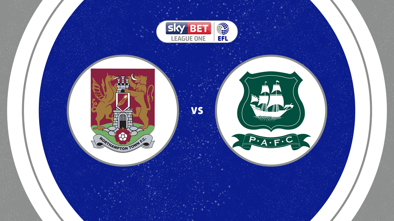 Northampton Town vs Plymouth Argyle poster