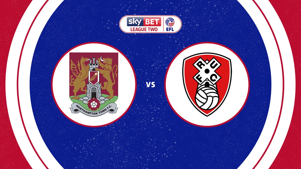 Northampton Town vs Rotherham United poster