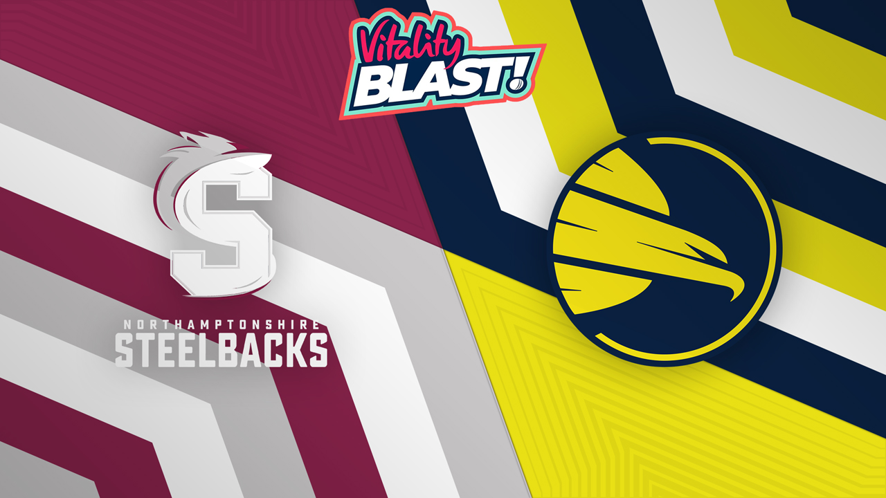 Northants Steelbacks vs Hampshire t20 poster