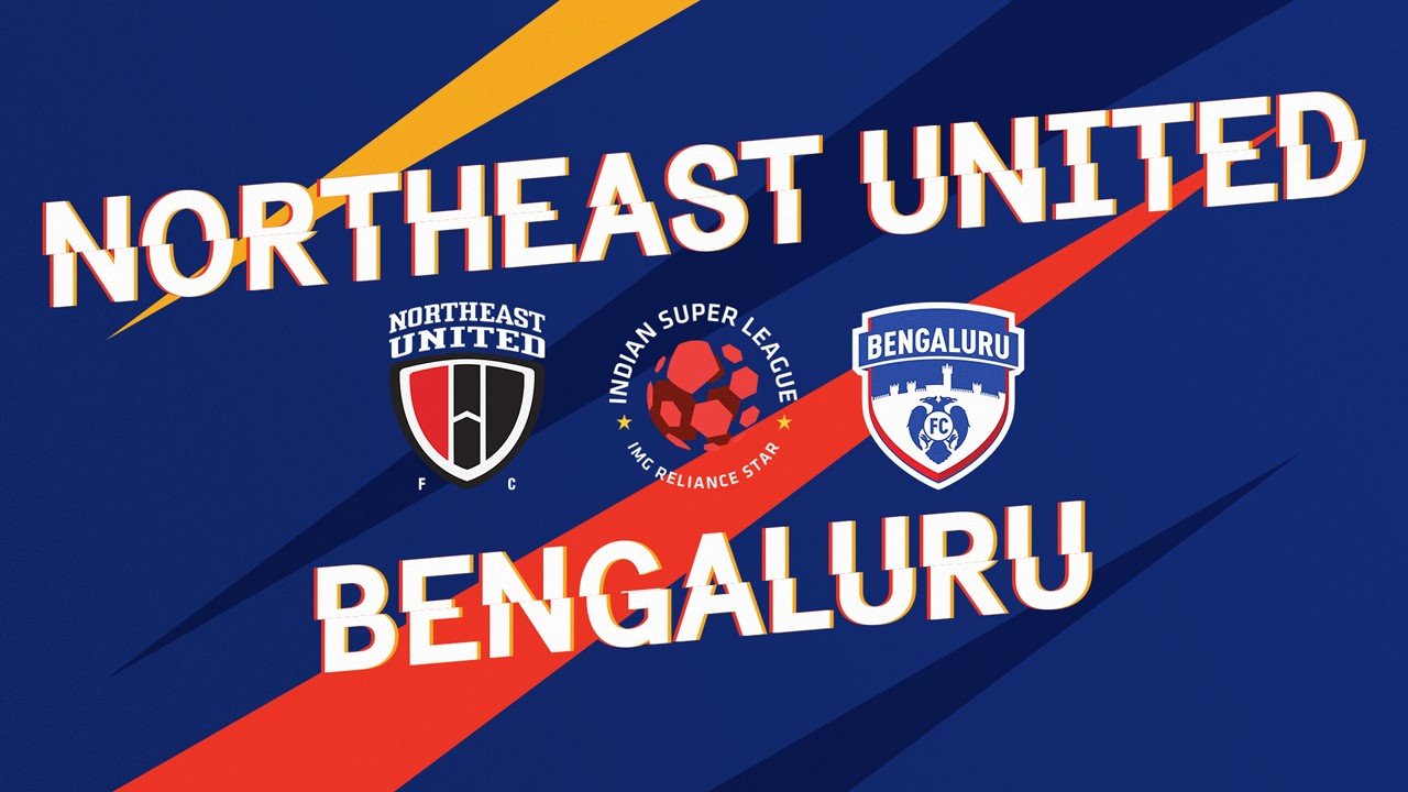 NorthEast United vs Bengaluru poster