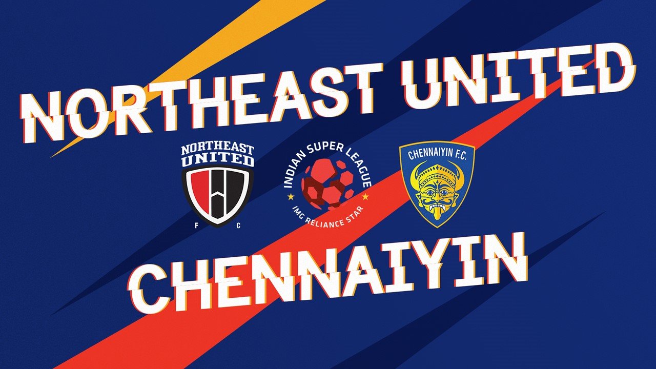 NorthEast United vs Chennaiyin poster