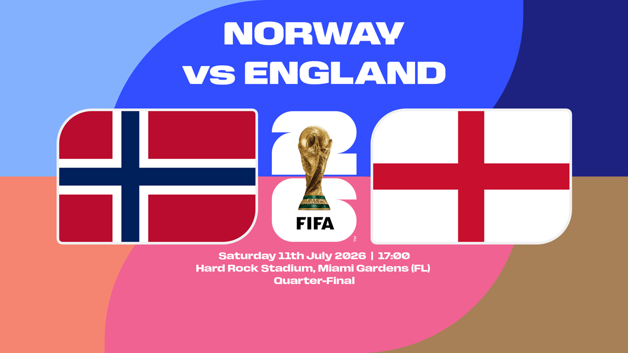 Norway vs England poster