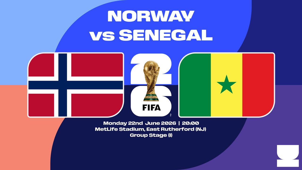 Norway vs Senegal poster