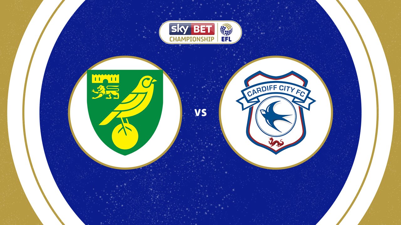 Norwich City vs Cardiff City poster
