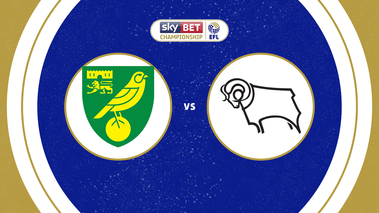 Norwich City vs Derby County poster