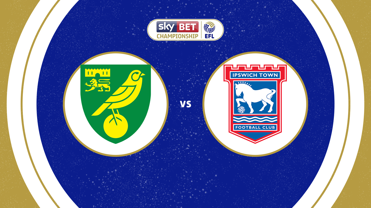 Norwich City vs Ipswich Town poster