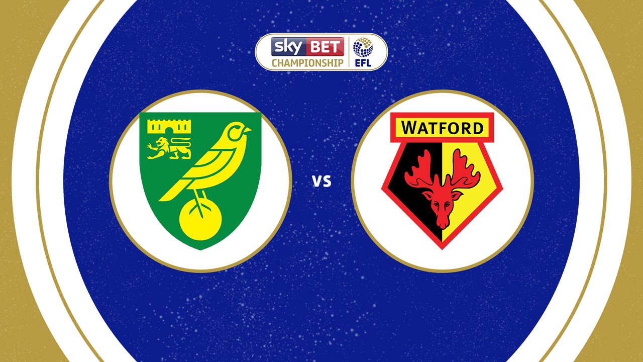 Norwich City vs Watford poster