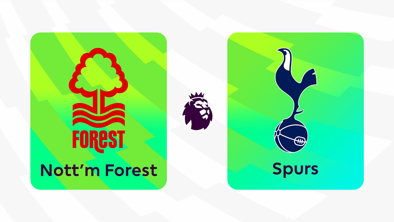 Nottingham Forest vs Tottenham Hotspur poster