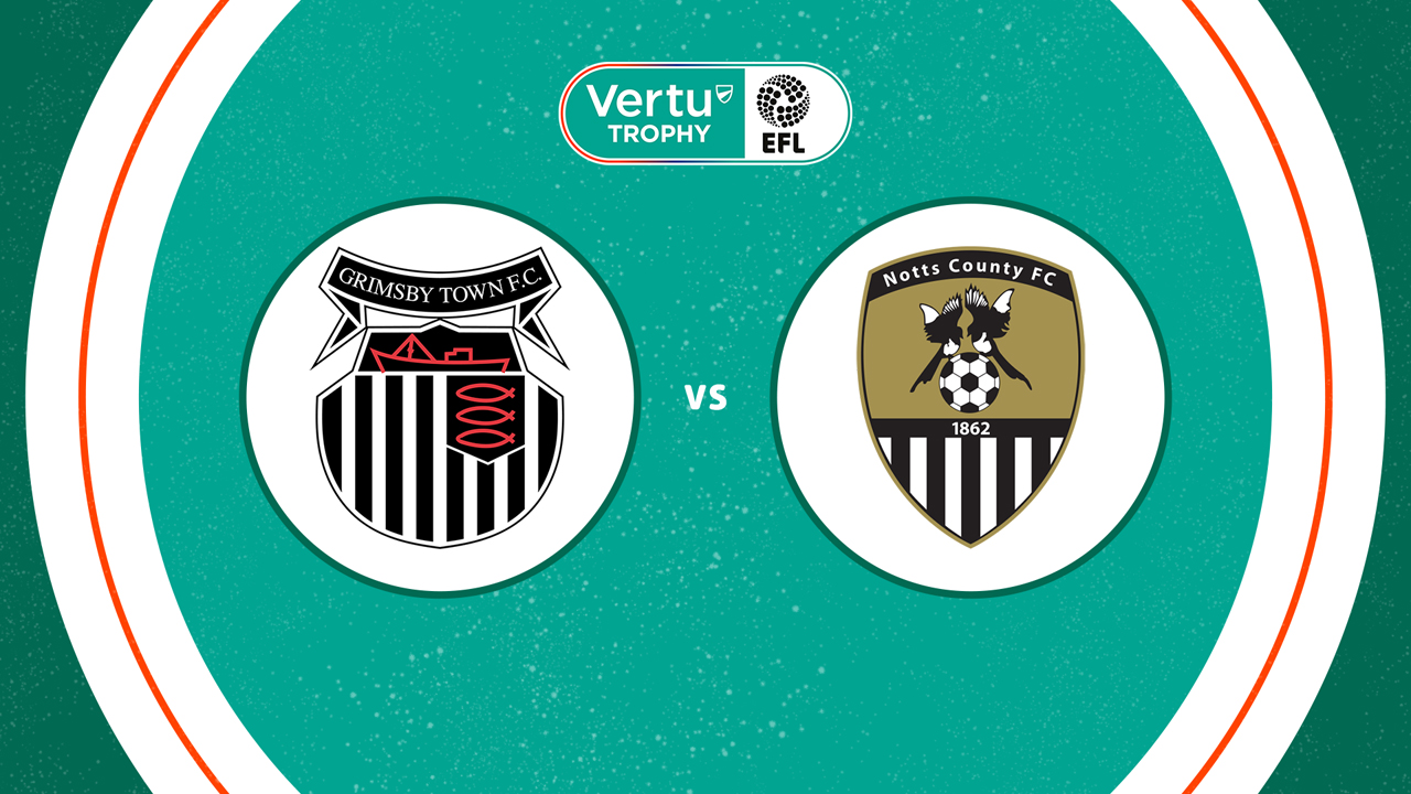 Notts County vs Grimsby Town poster