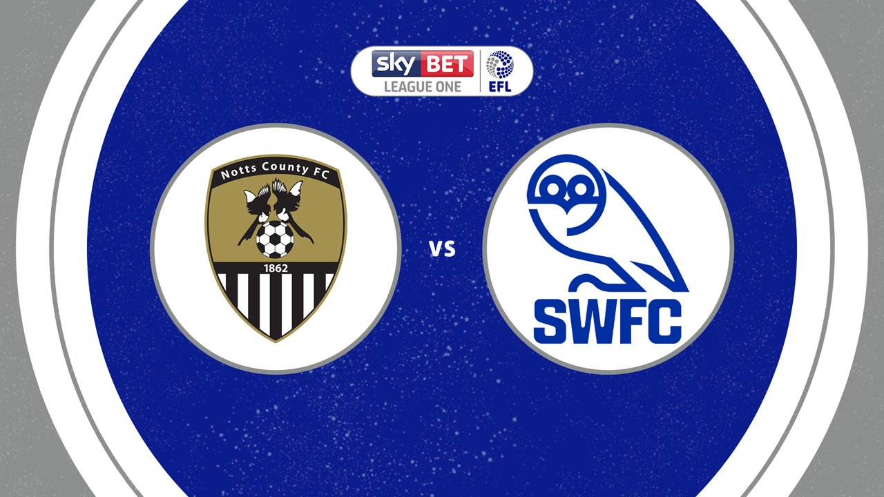 Notts County vs Sheffield Wednesday poster