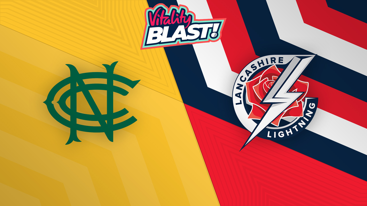 Notts Outlaws vs Lancashire Lightning poster