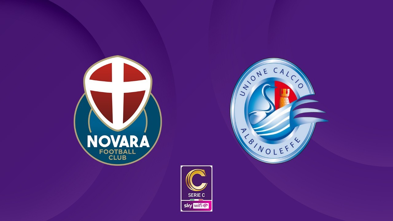 Novara vs AlbinoLeffe poster