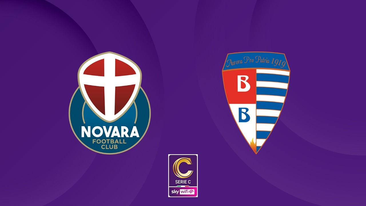 Novara vs Pro Patria poster