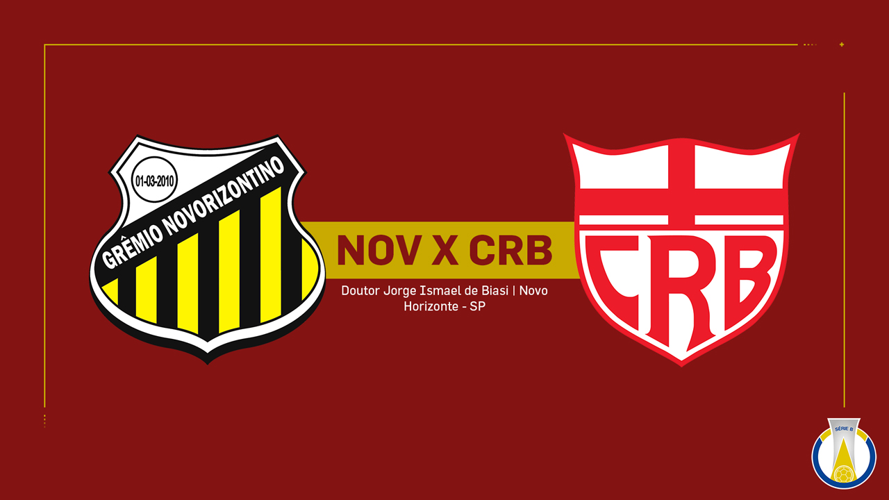 Novorizontino vs CRB poster