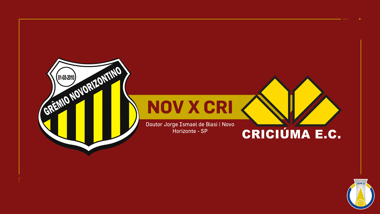 Novorizontino vs Criciúma poster