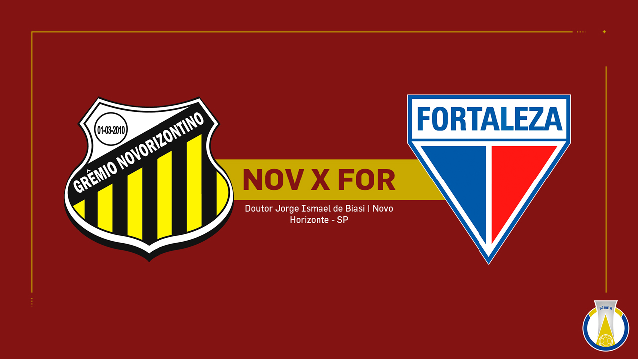 Novorizontino vs Fortaleza poster