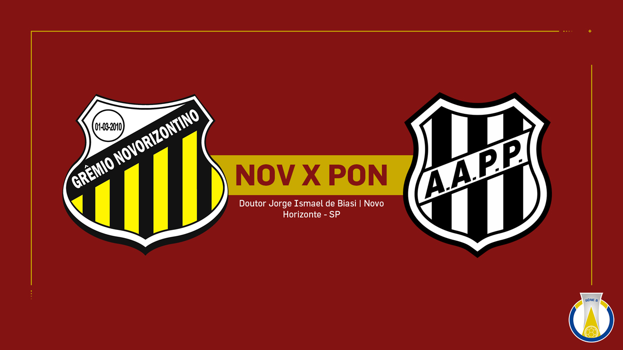 Novorizontino vs Ponte Preta poster