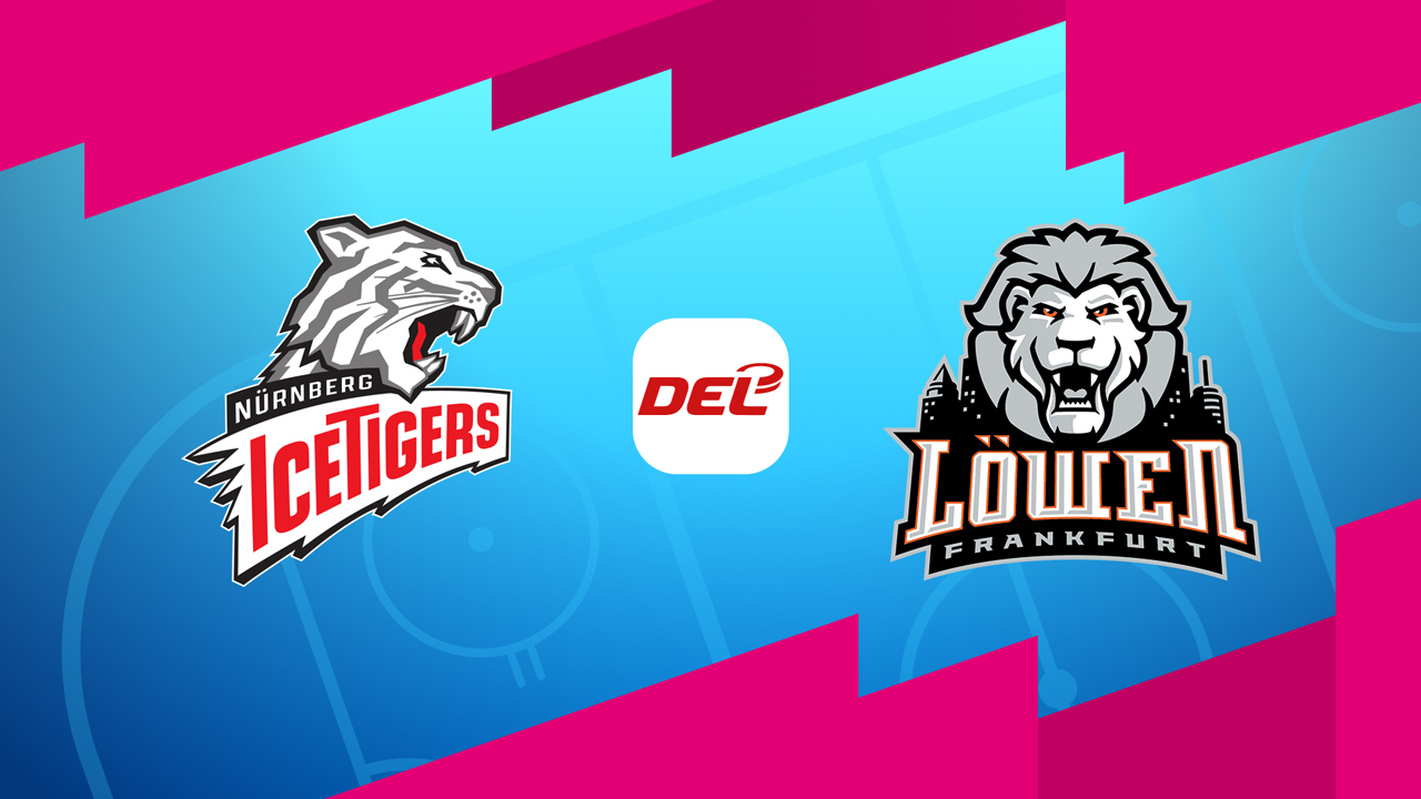 Nürnberg Ice Tigers vs Löwen Frankfurt poster