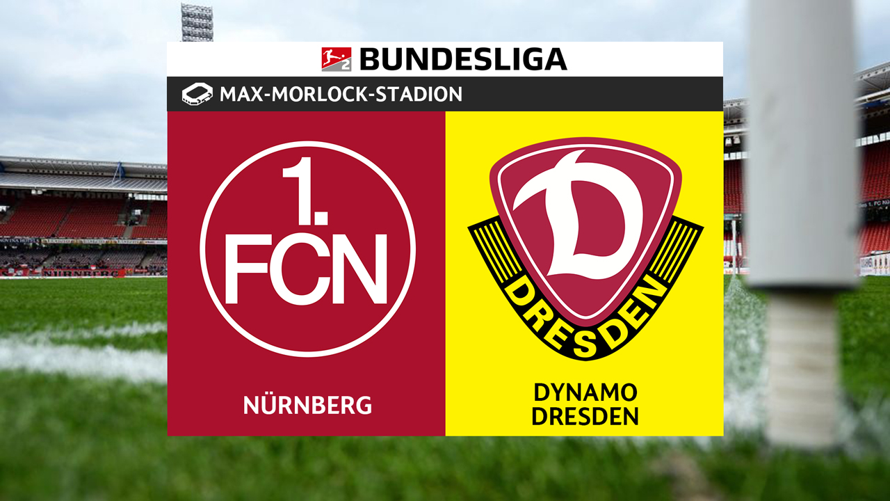 Nürnberg vs Dynamo Dresden poster