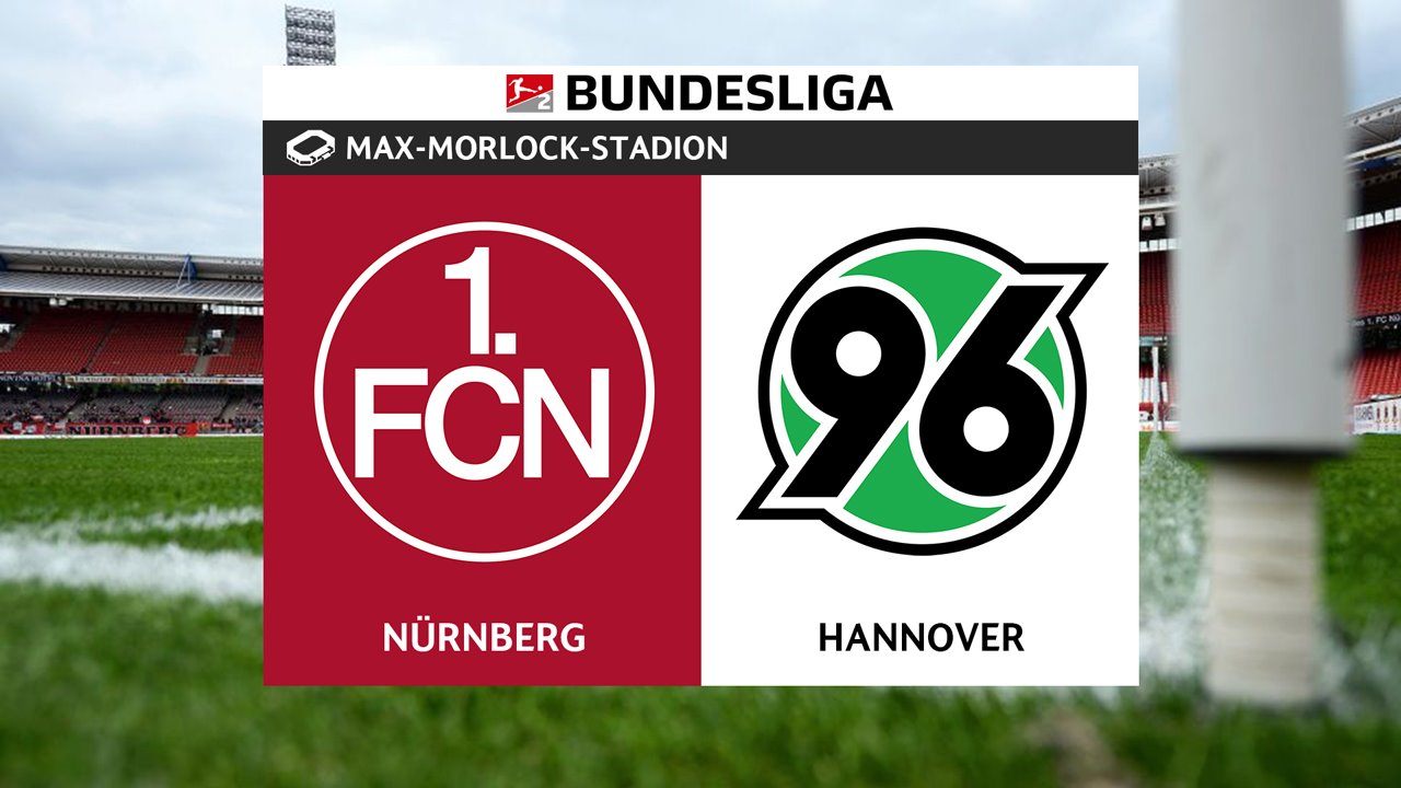 Nürnberg vs Hannover 96 poster