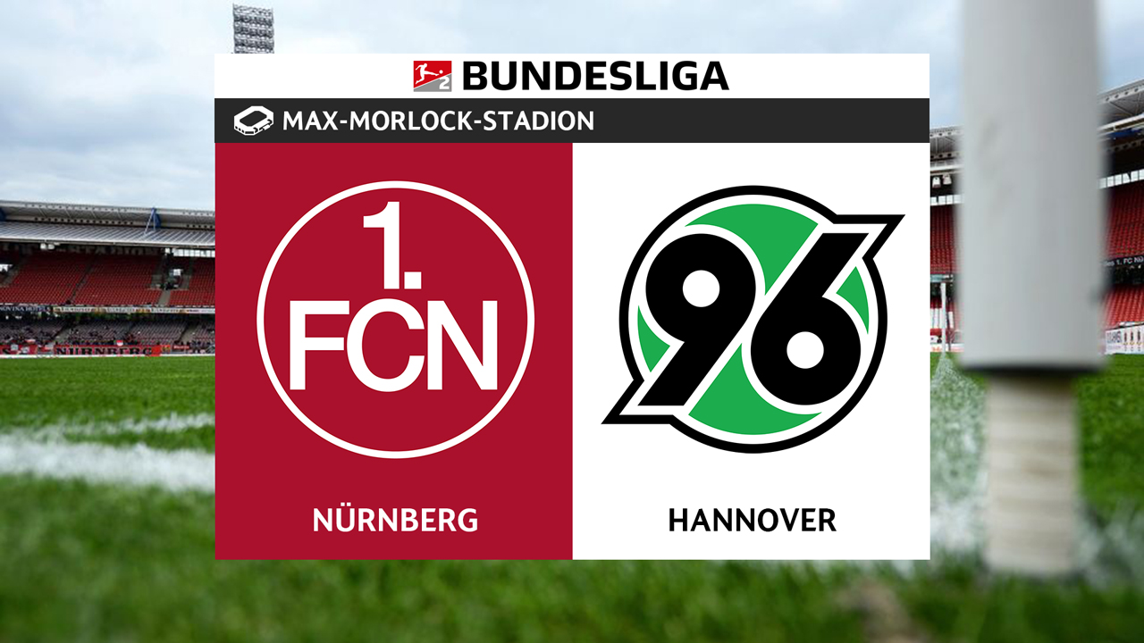 Nürnberg vs Hannover 96 poster