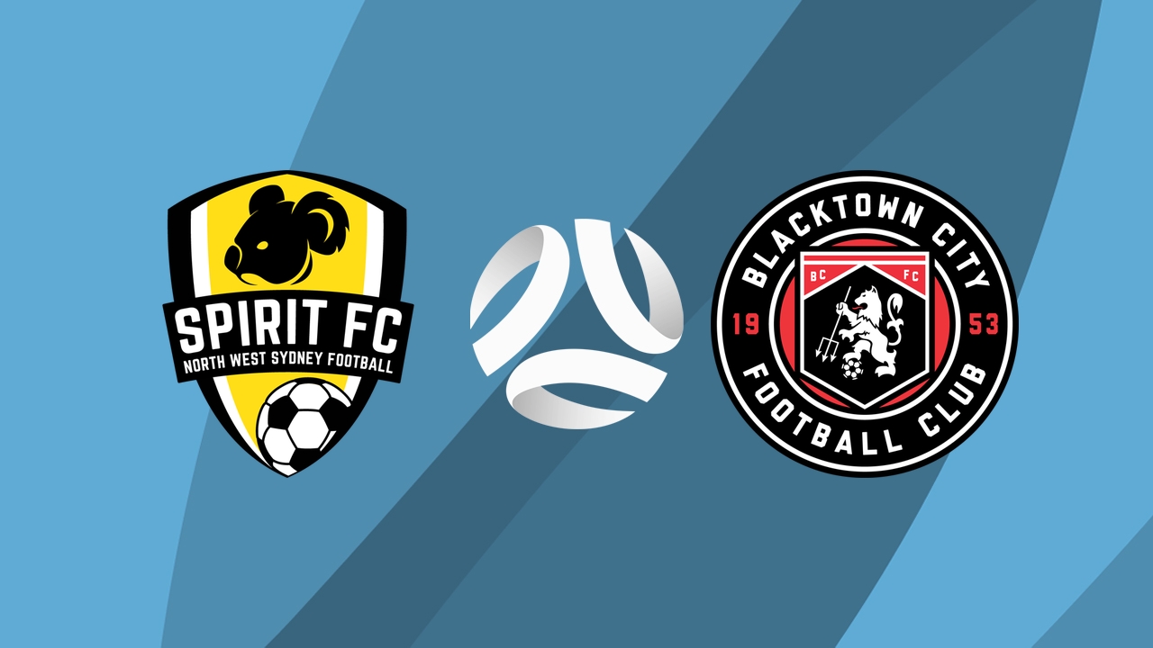 NWS Spirit vs Blacktown City poster