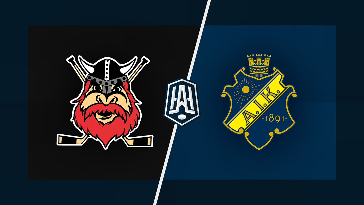 Nybro Vikings vs AIK IF poster