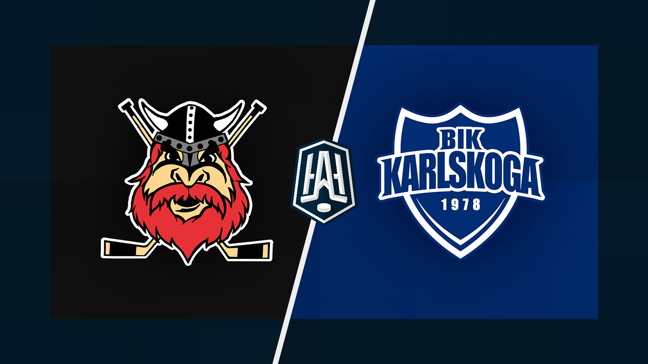 Nybro Vikings vs BIK Karlskoga poster
