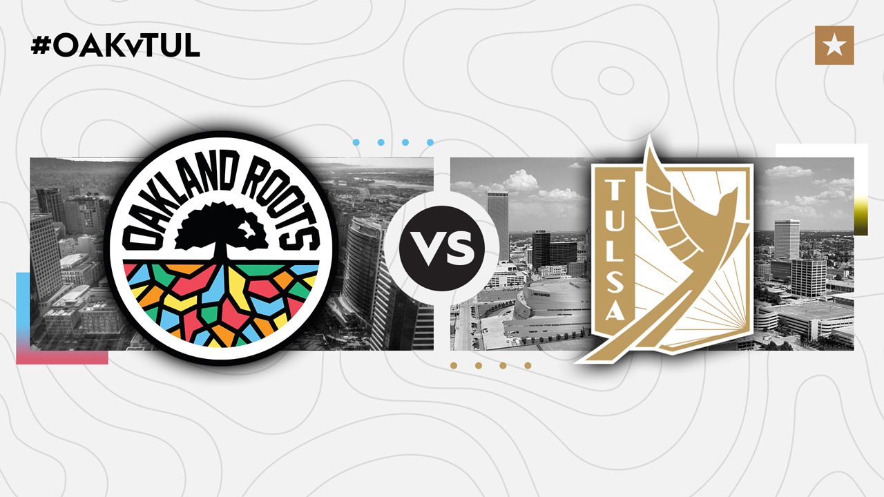 Oakland Roots vs FC Tulsa poster