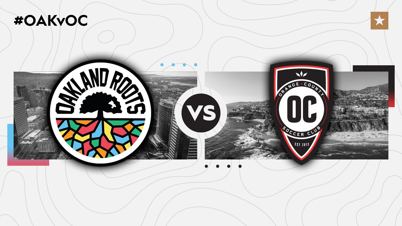 Oakland Roots vs Orange County SC poster