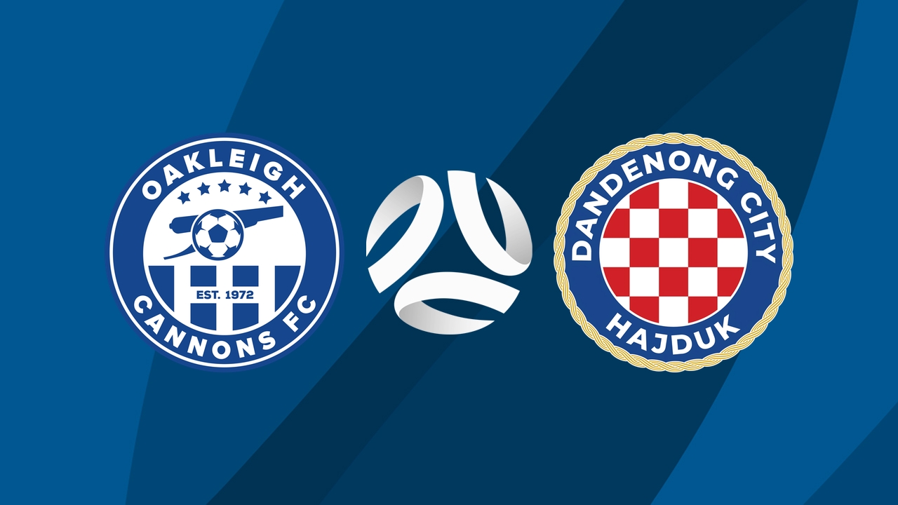 Oakleigh Cannons vs Dandenong City poster