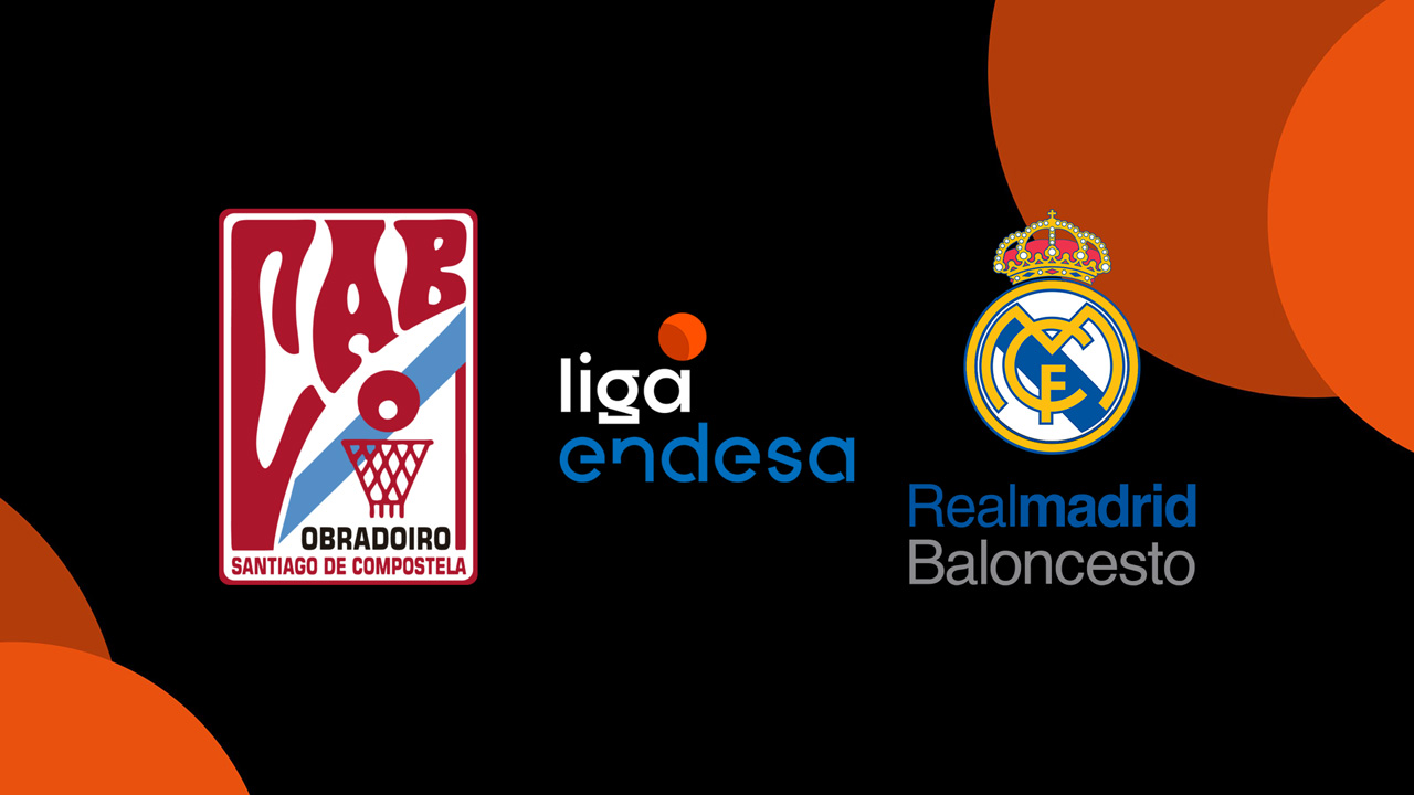 Obradoiro CAB vs Real Madrid Baloncesto poster