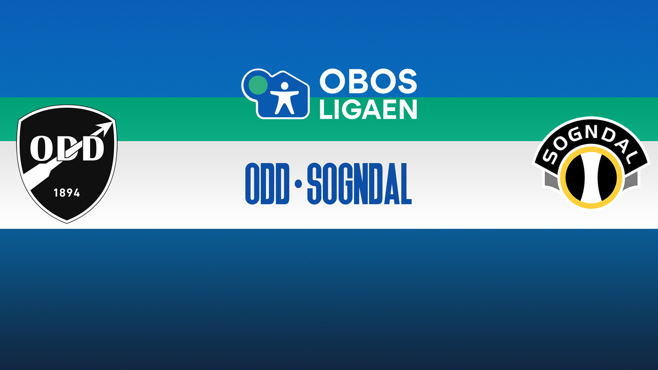 Odd vs Sogndal poster