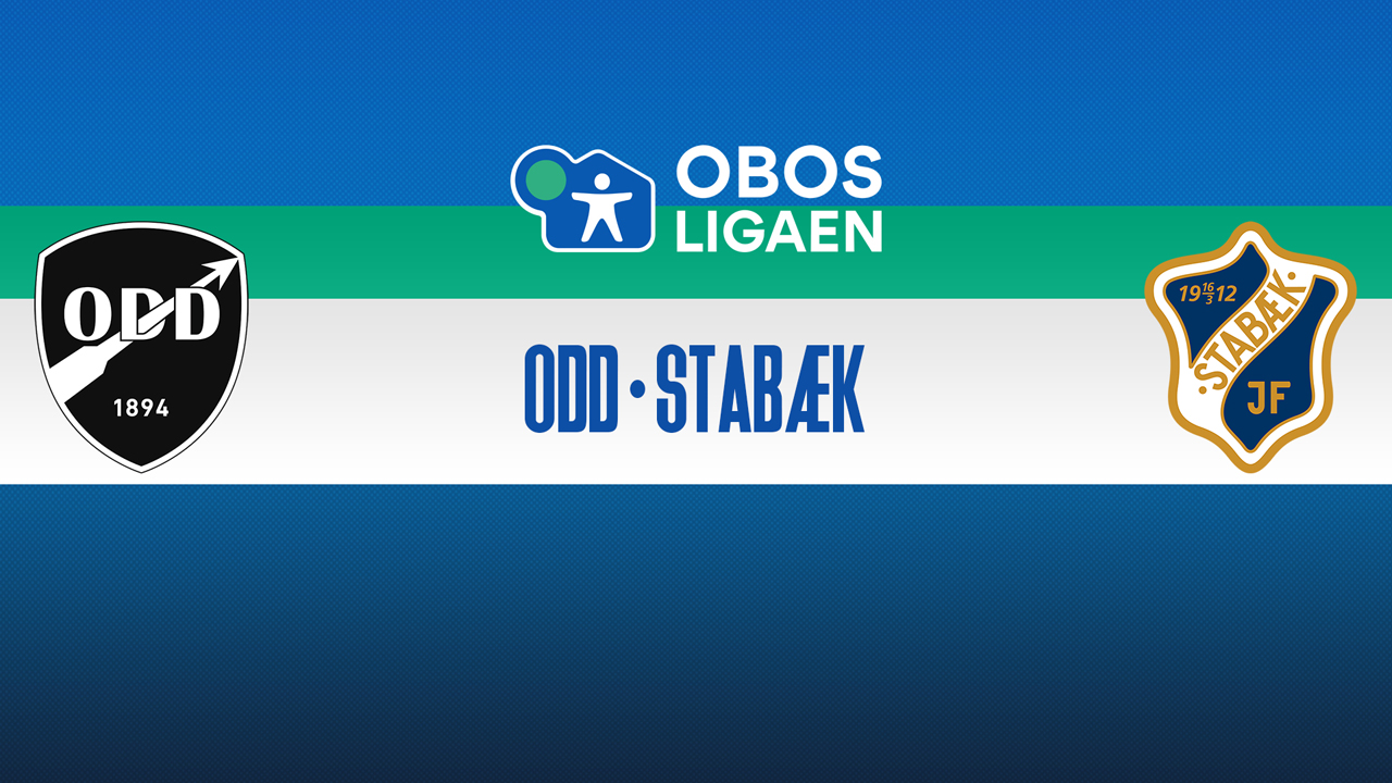 Odd vs Stabæk poster