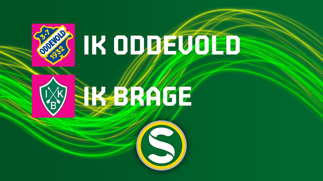 Oddevold vs Brage poster