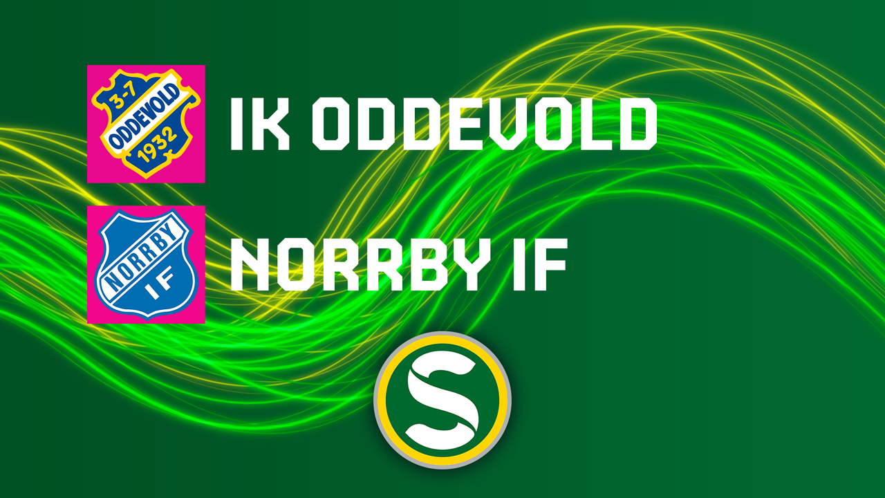 Oddevold vs Norrby poster